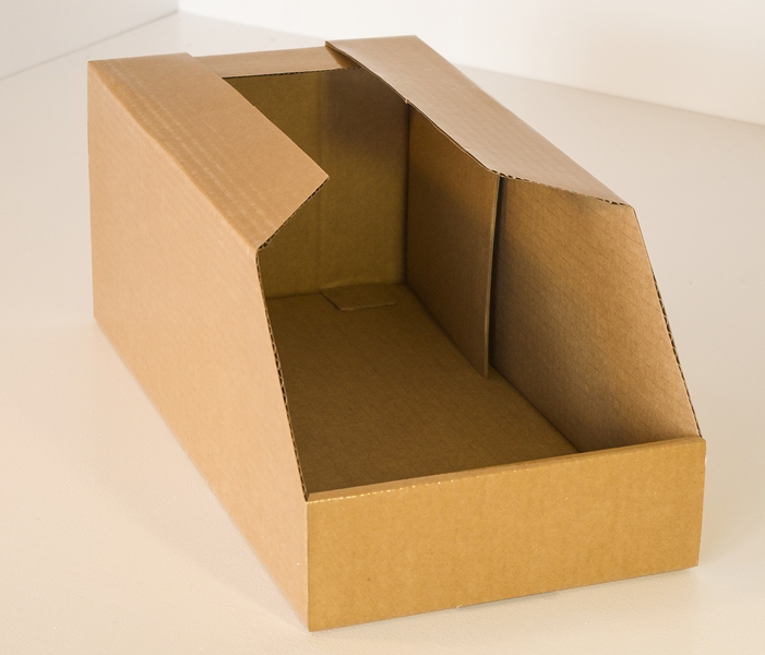 Cajas Gavetas de cartón apilables y plastificadas. Ideal para estanterías